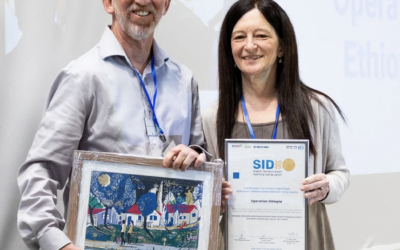 Honored to receive Award from SID Israel